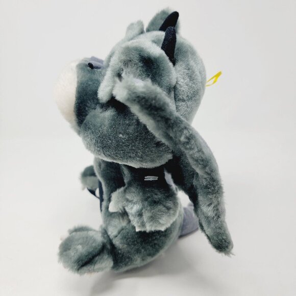 Vintage Classic Toy Co GARGOYLE Grey & White  Plush 1993 Carnival Style - Picture 4 of 6